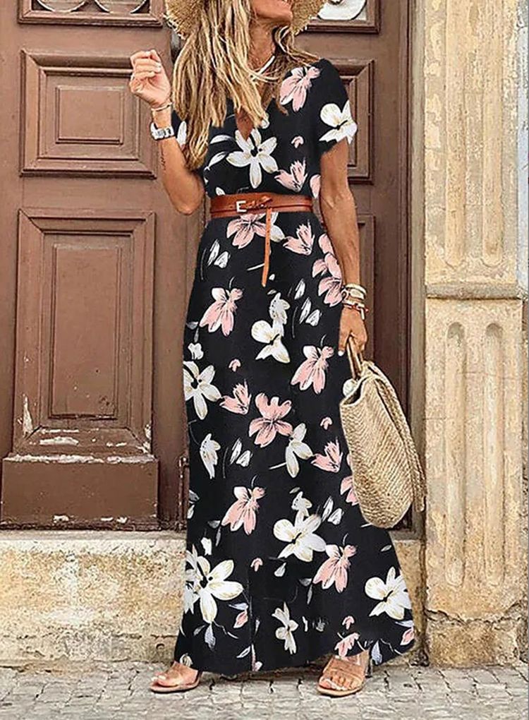 Luna® | Elegancka Boho Maxi Sukienka