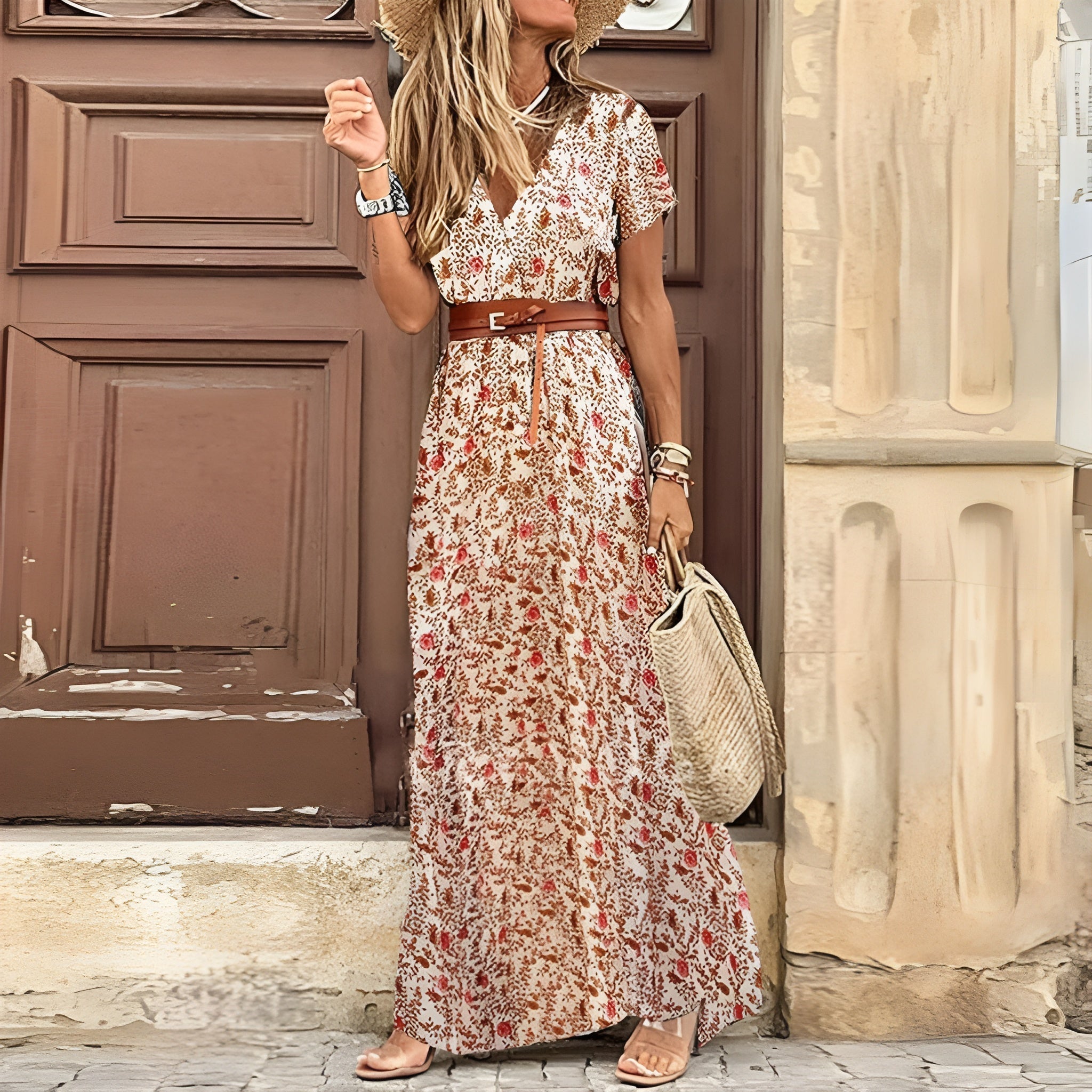 Luna® | Elegancka Boho Maxi Sukienka