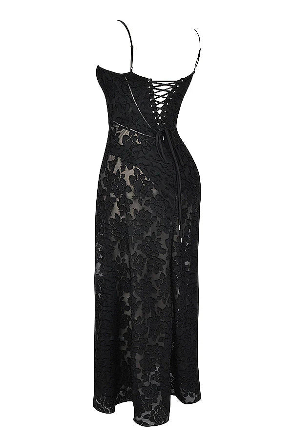 Sukienka Maxi Rosea Corset