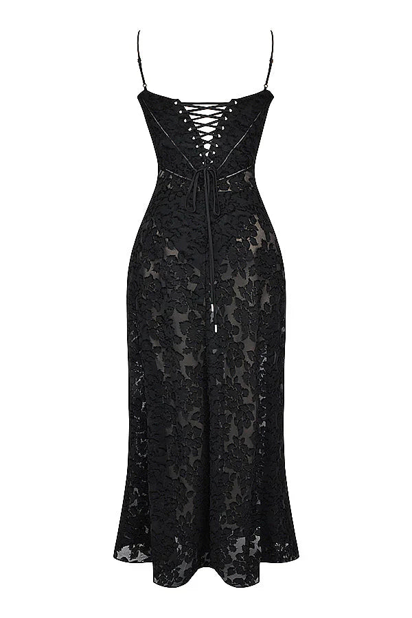 Sukienka Maxi Rosea Corset