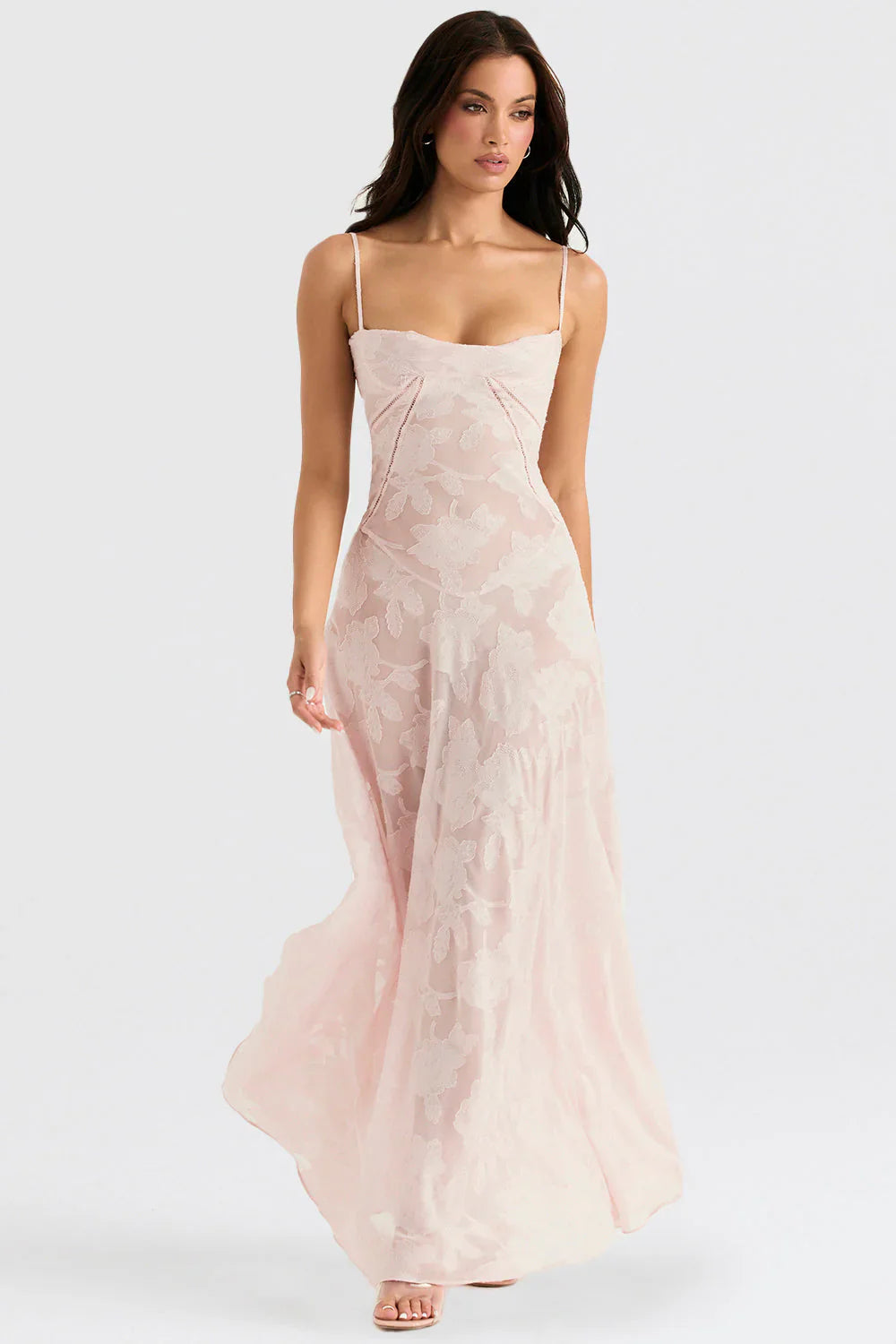 Sukienka Maxi Rosea Corset