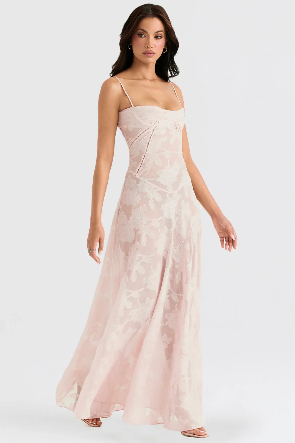 Sukienka Maxi Rosea Corset
