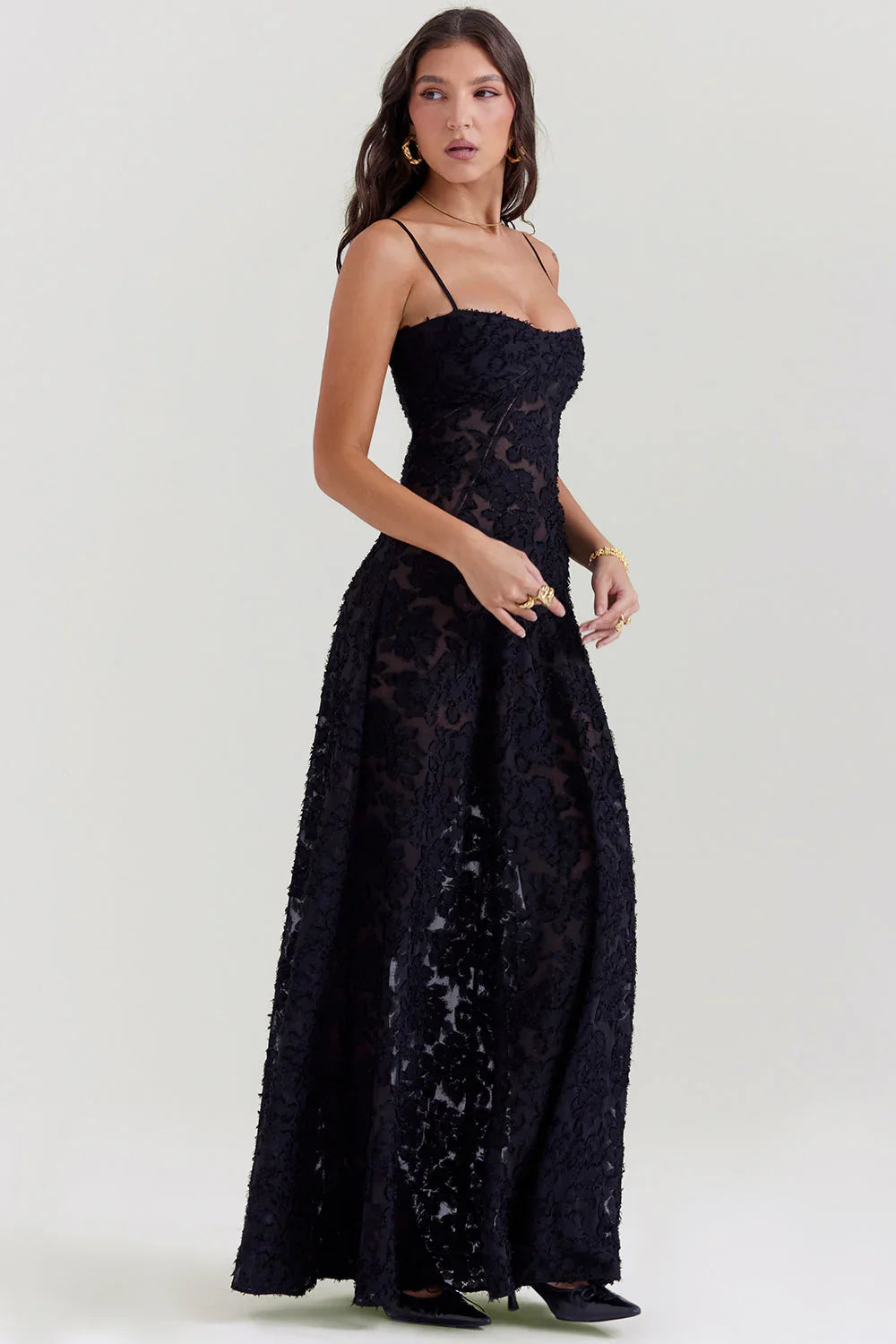 Sukienka Maxi Rosea Corset