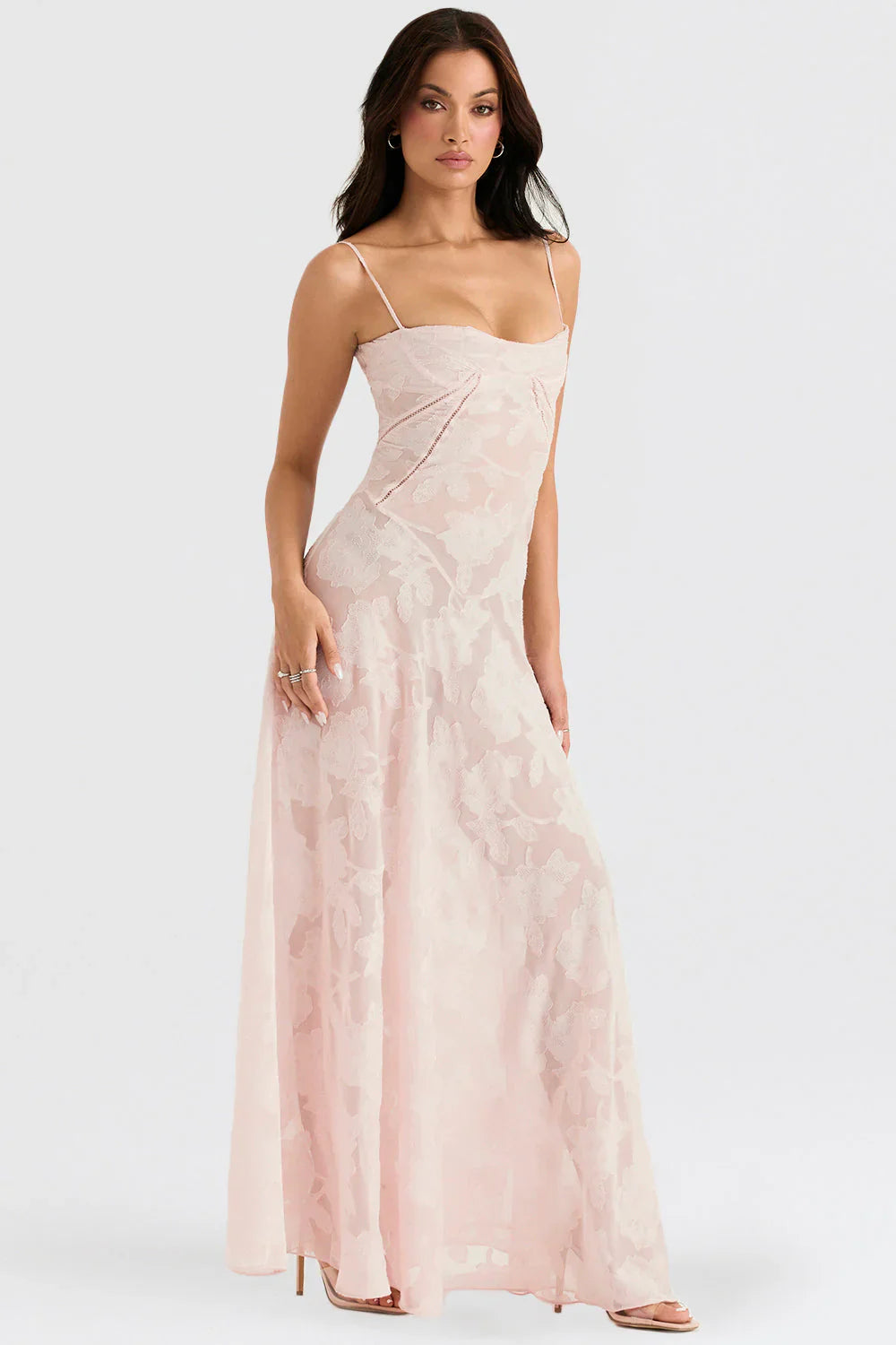 Sukienka Maxi Rosea Corset