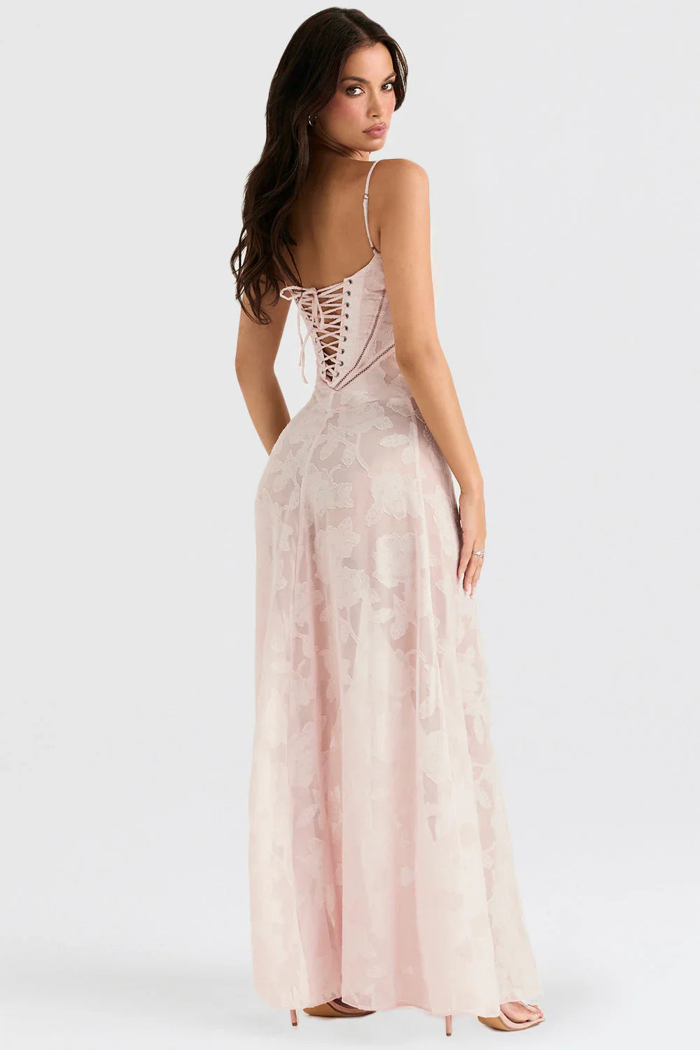Sukienka Maxi Rosea Corset