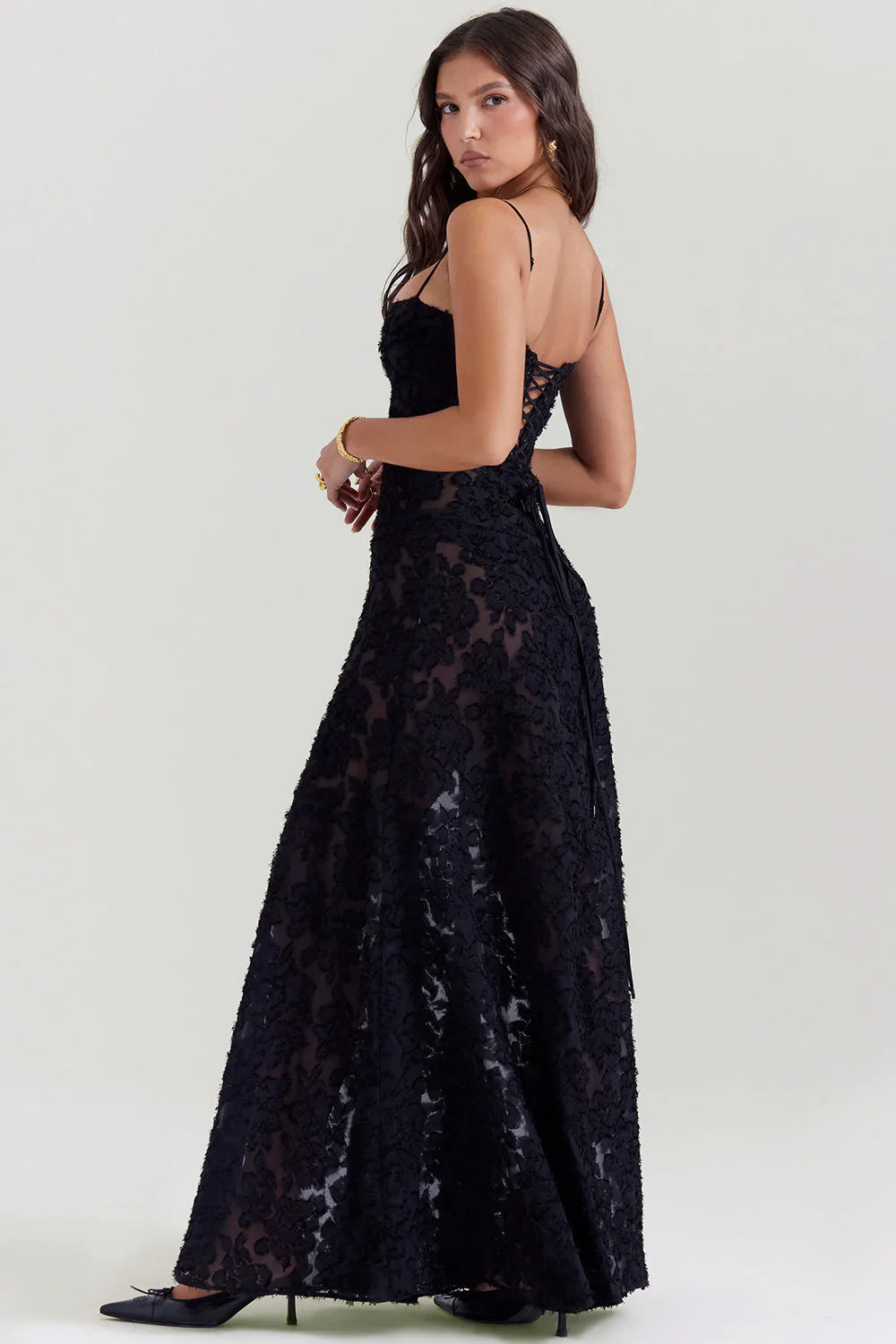 Sukienka Maxi Rosea Corset
