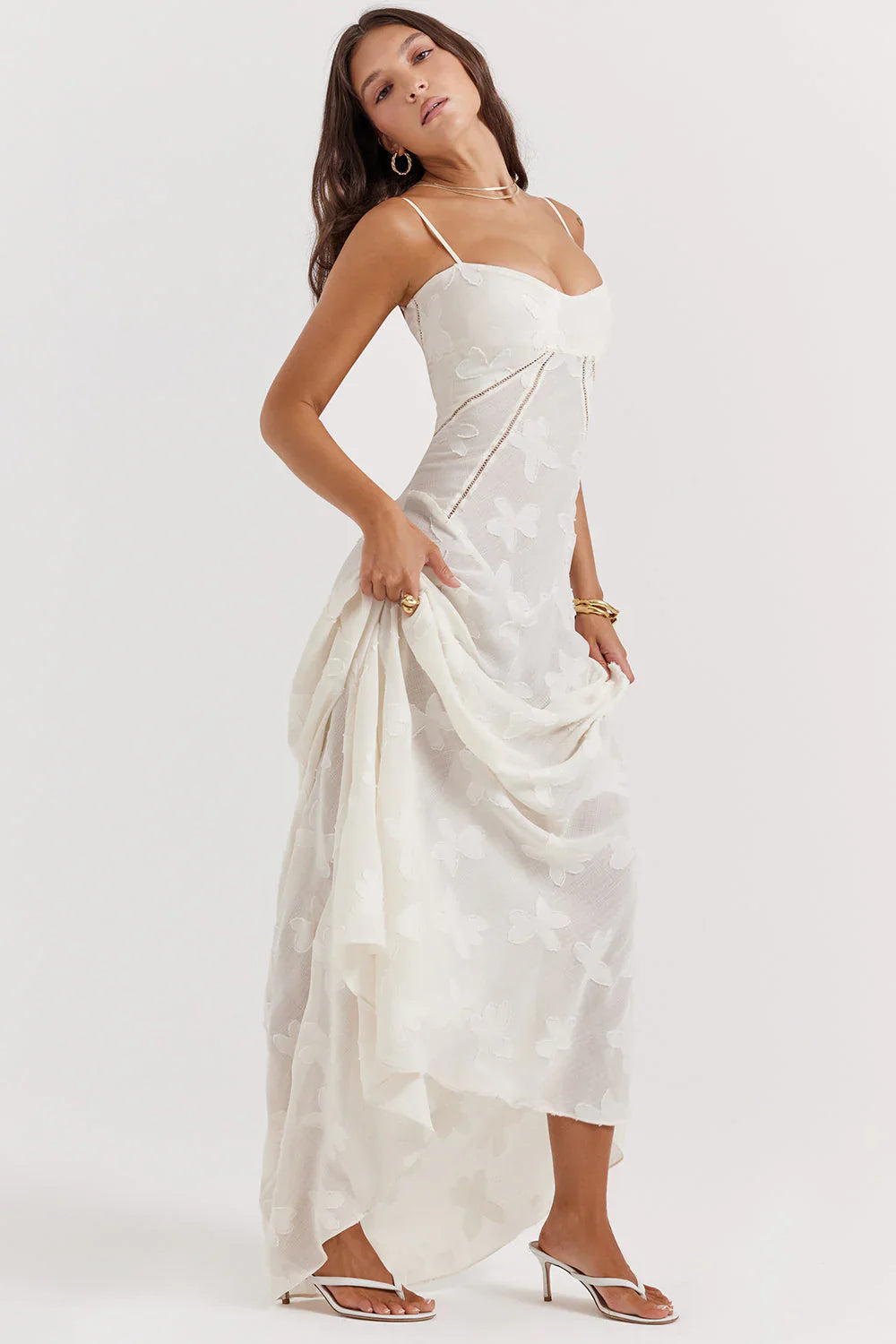 Sukienka Maxi Rosea Corset