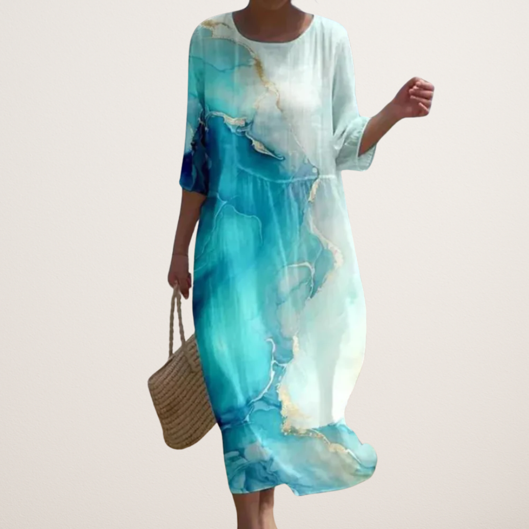 Vilma | Elegancka sukienka z zakryciem brzucha